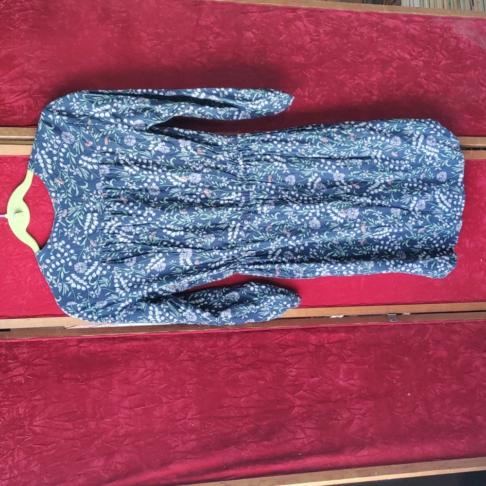 Ann Taylor Loft XS midi dress 3/4 sleeve - Picture 5 of 7